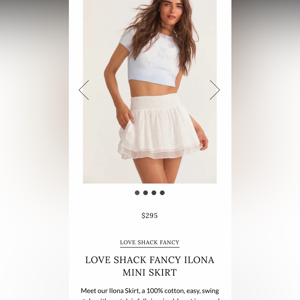 Love Shack Fancy Skirt